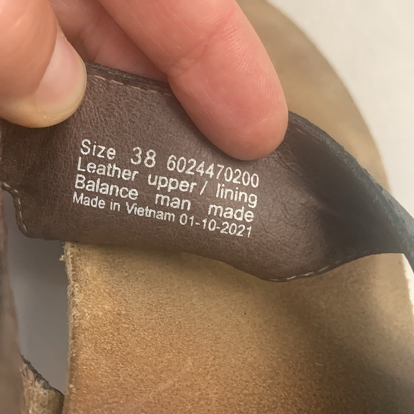 Dansko Reese black leather sandals size eu 38 - Picture 6 of 9